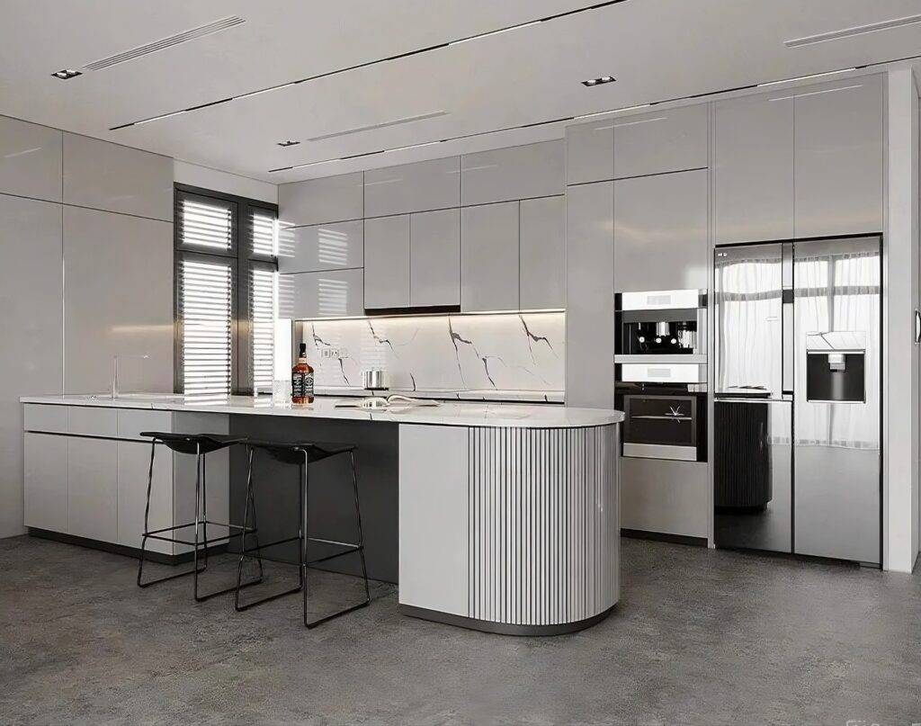 Modern Australian Style Custom Kitchen Cabinet