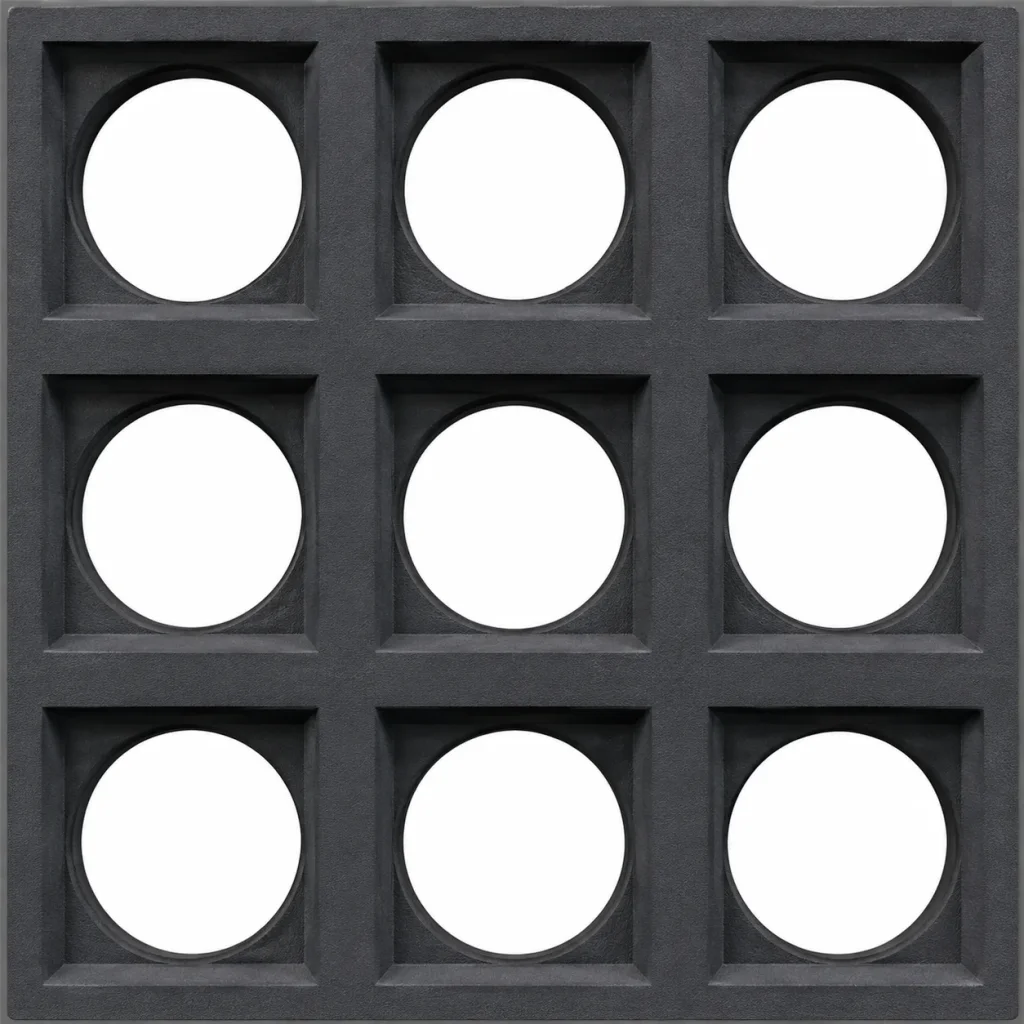 Nine Palace Grid Components
