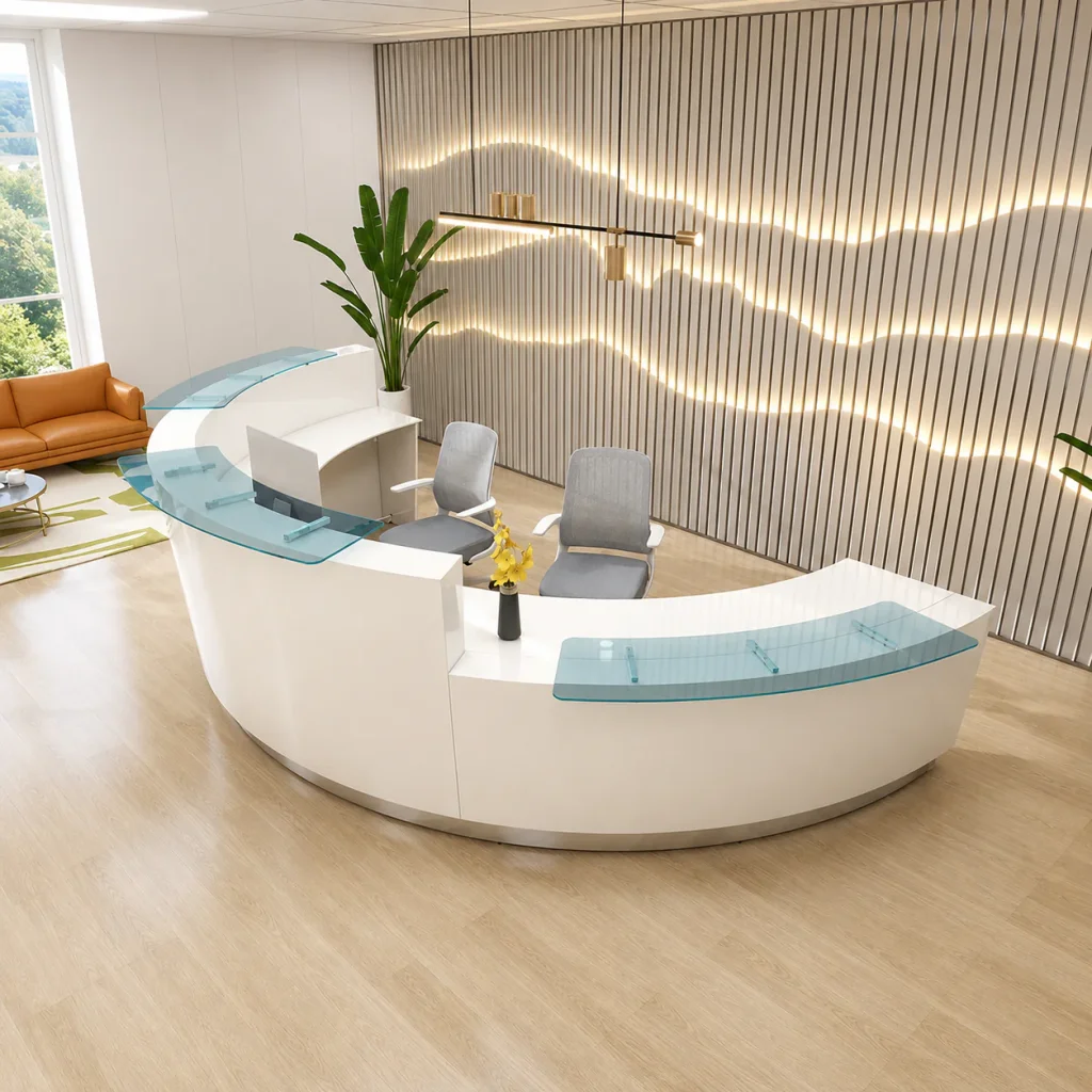 Round Reception Desk